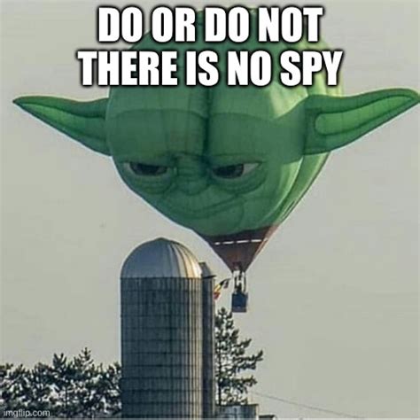 spy balloon meme|yoda balloon meme.